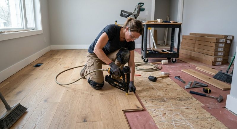 Hardwood Floor Installation in Belmar, NJ