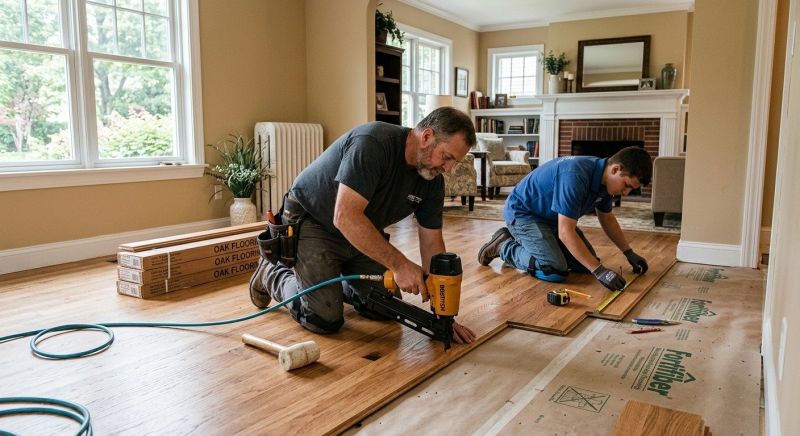 Hardwood Floor Installation in Browns Mills, NJ