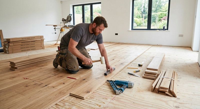 Oak Floor Installation in Monmouth County, NJ