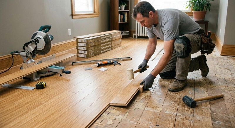 Bamboo Flooring Installation in Toms River, NJ