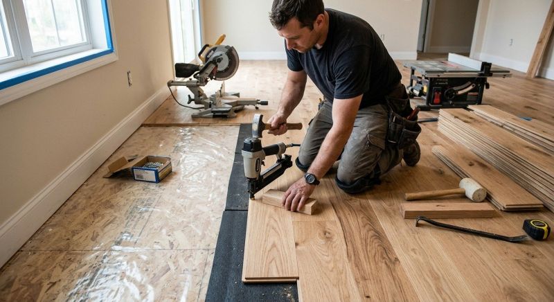 Hardwood Floor Installation in Bayville, NJ