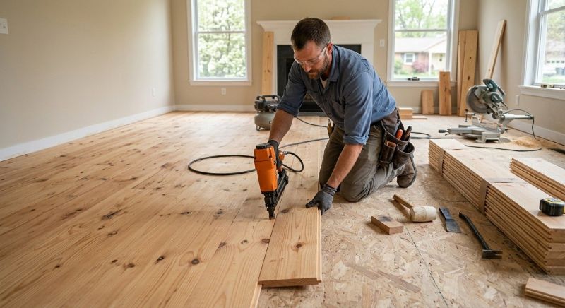 Hardwood Floor Installation in Lakewood, NJ