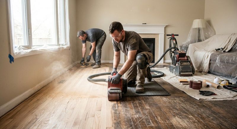 Hardwood Floor Renovation in Toms River, NJ