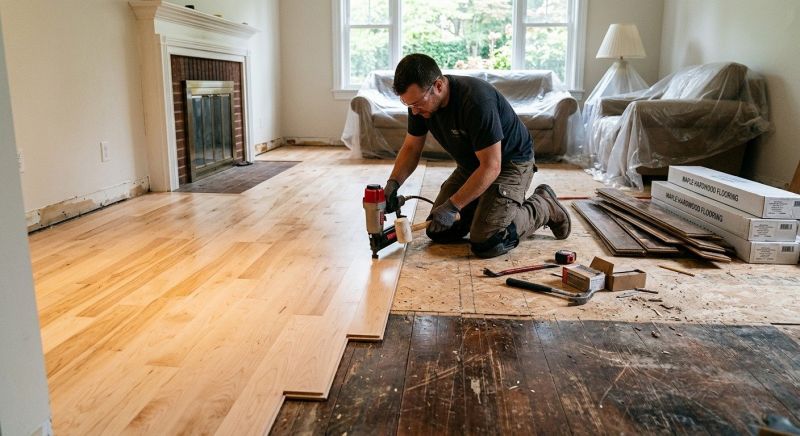 Maple Flooring Installation in Forked River, NJ