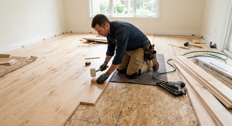 Maple Flooring Installation in Ocean County, NJ