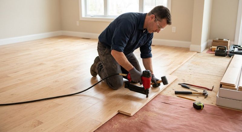 Maple Flooring Installation in West Long Branch, NJ