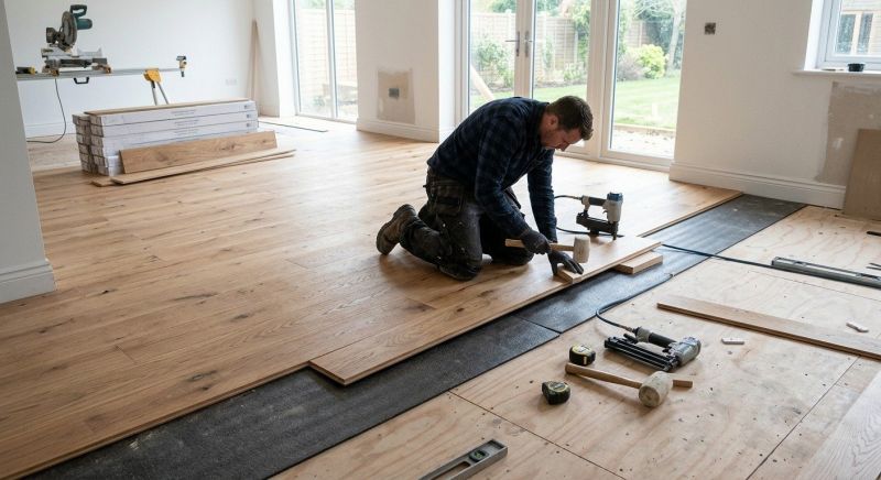Oak Floor Installation in Eatontown, NJ