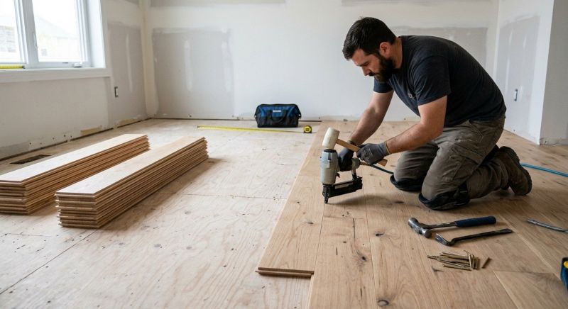 Oak Floor Installation in Point Pleasant Beach, NJ
