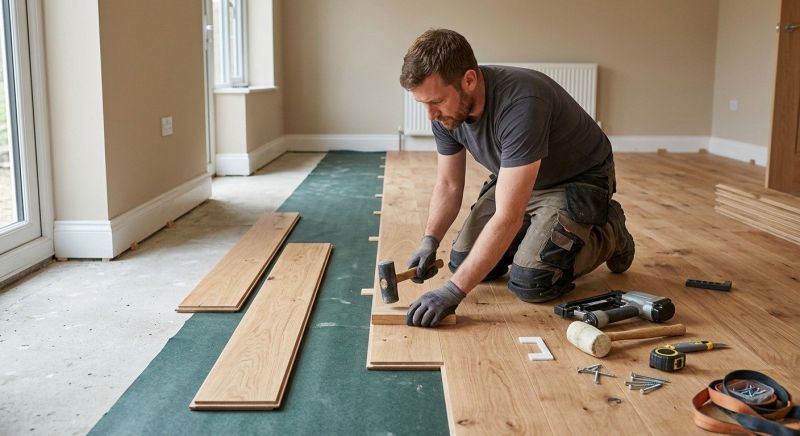 Plank Floor Installation in Toms River, NJ