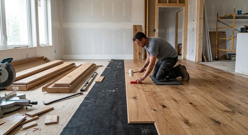 Plank Floor Installation in Toms River, NJ