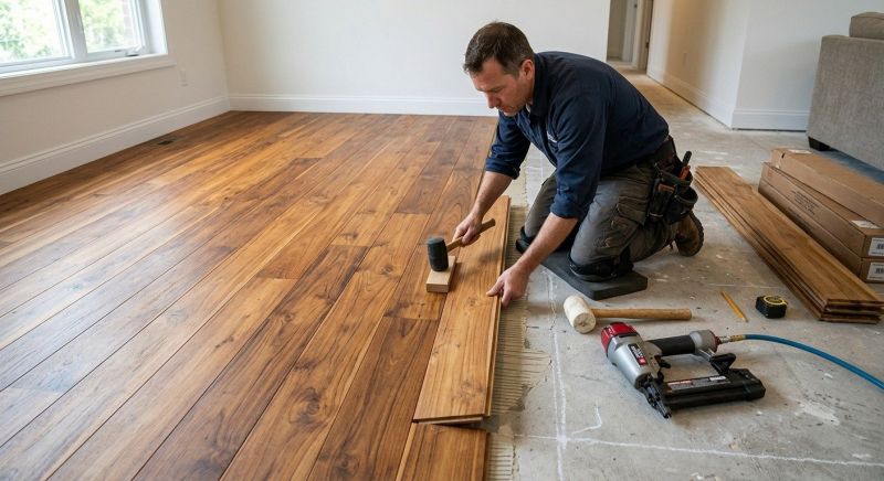 Teak Flooring Installation in Toms River, NJ