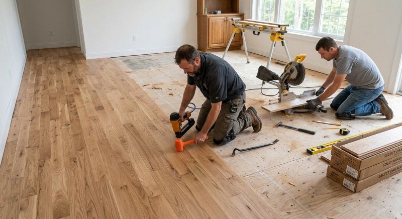 Wood Floor Replacement in Manchester Township, NJ