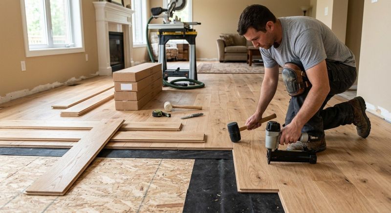 Wood Flooring Installation in Belmar, NJ